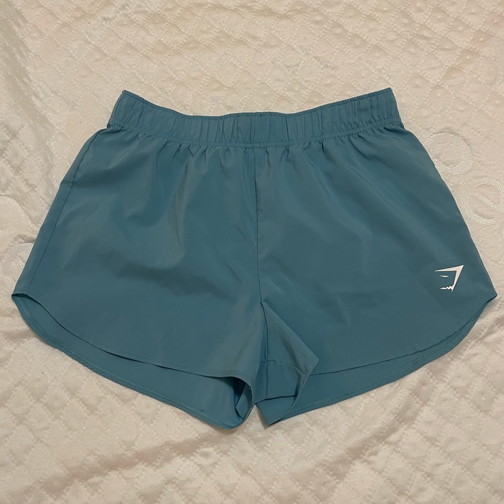 Blue Loose Gymshark Shorts